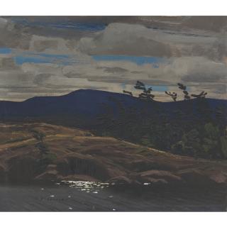 Charles Fraser Comfort - Rocky Shore, Macgregor Bay, Ont.