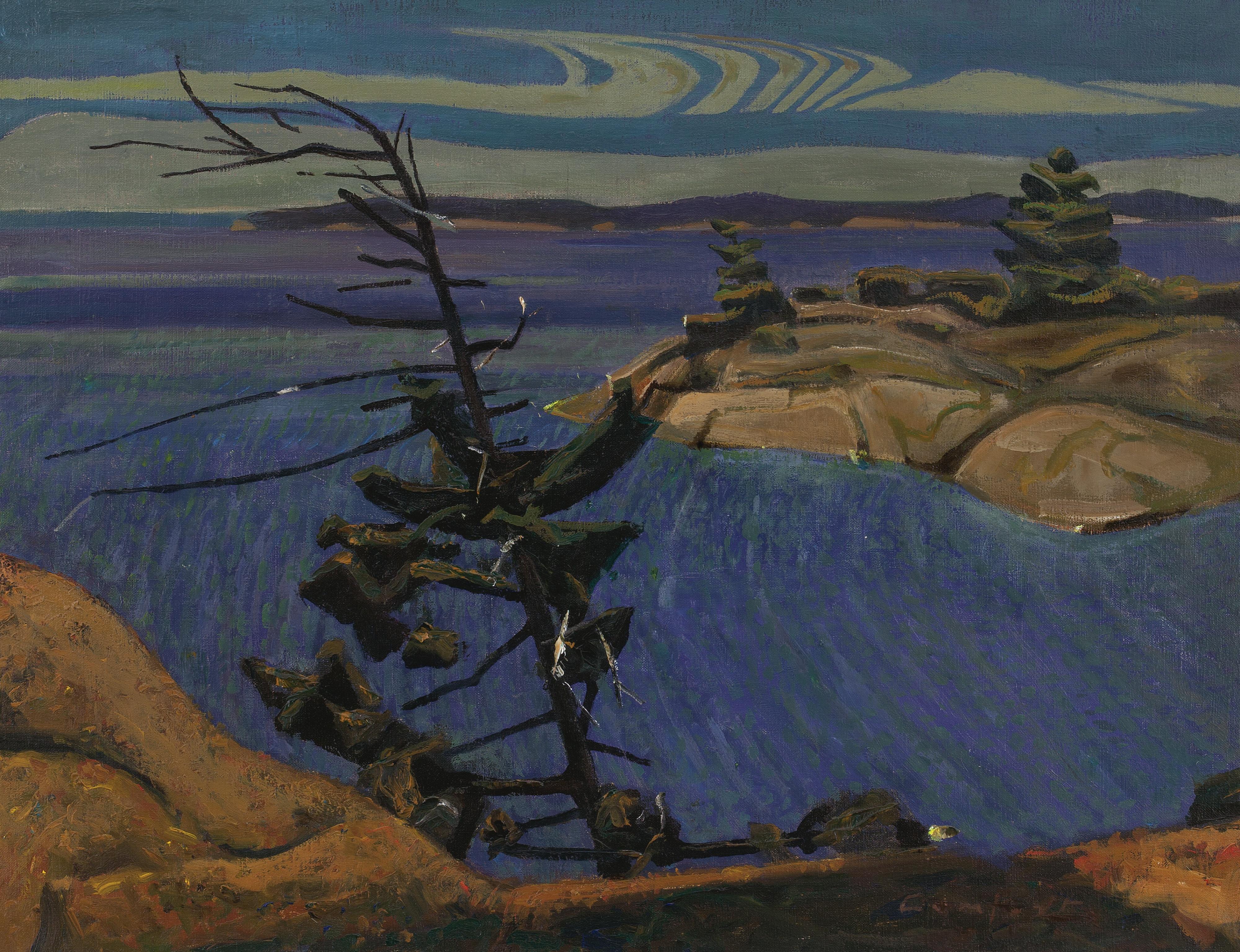 Charles Fraser Comfort - The Varley Tree, Georgian Bay