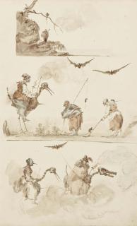 Charles-Frederic Soehnee - Cavaliers, Personnages Et Animaux Fantastiques