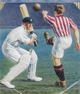 Charles Frederick Tunnicliffe O.B.E., R.A. - Flannelled Fools and Muddied Oafs