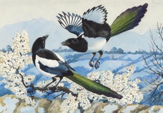 Charles Frederick Tunnicliffe O.B.E., R.A. - When Birds Do Sing