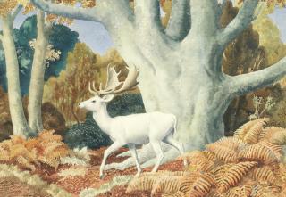 Charles Frederick Tunnicliffe O.B.E., R.A. - White Hart