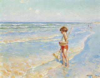 Charles Garabed Atamian - A la pêche