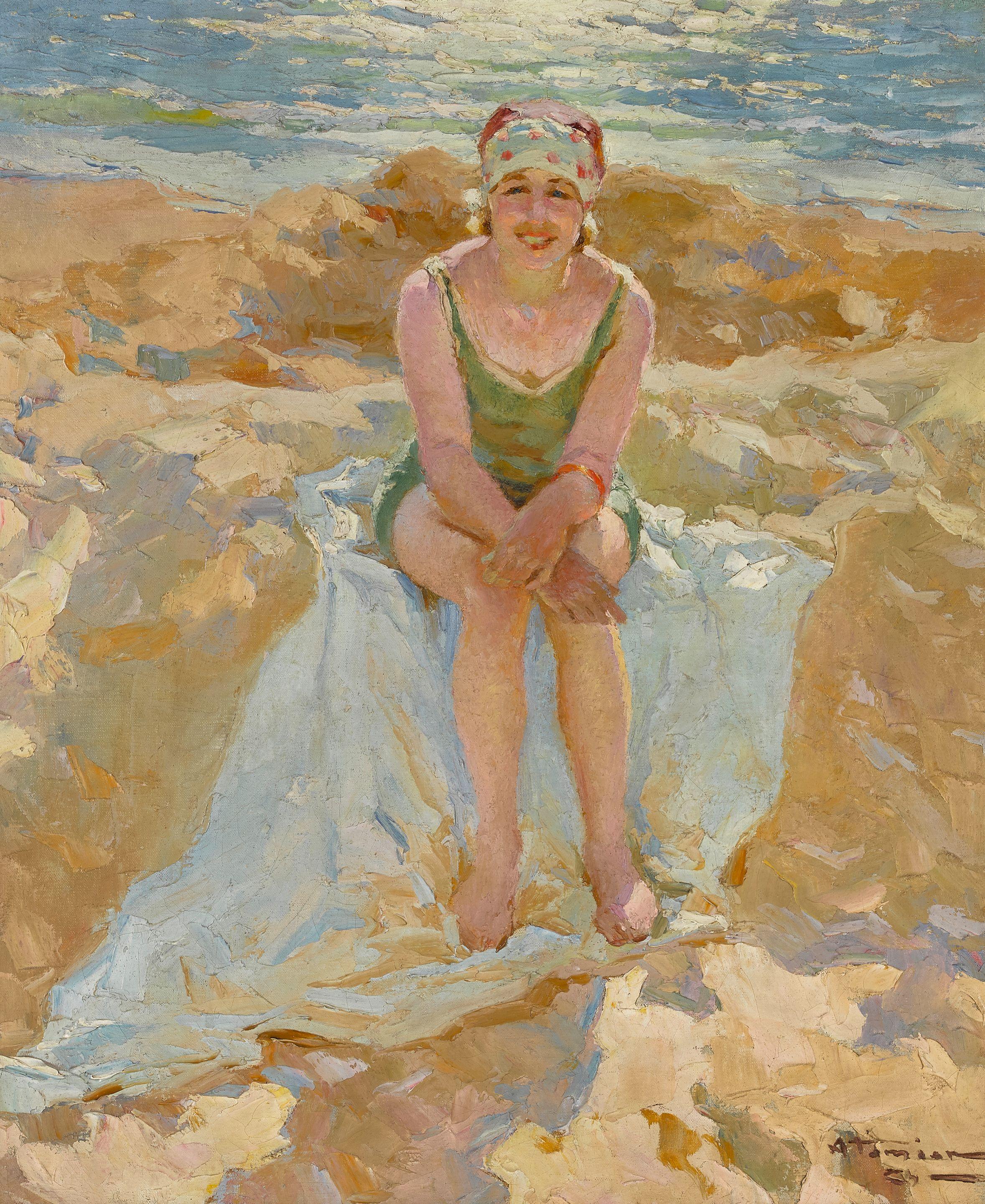 Charles Garabed Atamian - At the beach