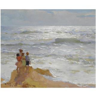 Charles Garabed Atamian - Looking Out To Sea