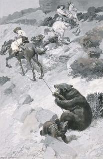 Charles George Copeland - Cowboys at Work