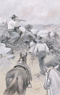 Charles George Copeland - Cowboys Shooting