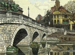 Charles Ginner, A.R.A., R.W.S. - Murkett\'s Garage