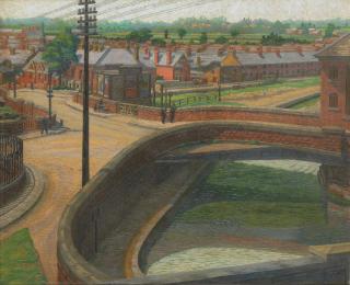 Charles Ginner A.R.A. - Cambrian View, Chester
