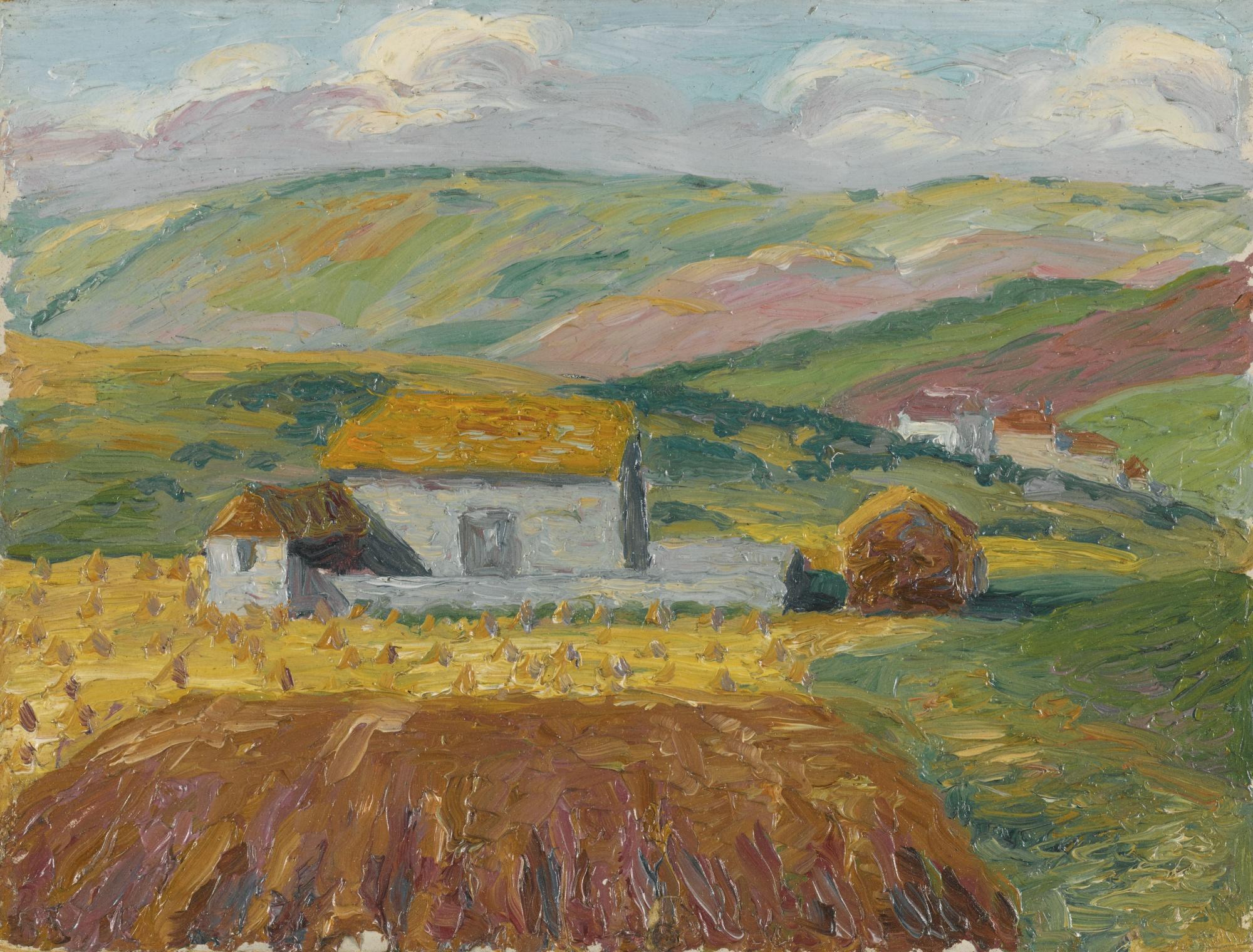 Charles Ginner, A.R.A. - Saltdean Valley