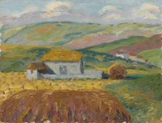 Charles Ginner, A.R.A. - Saltdean Valley