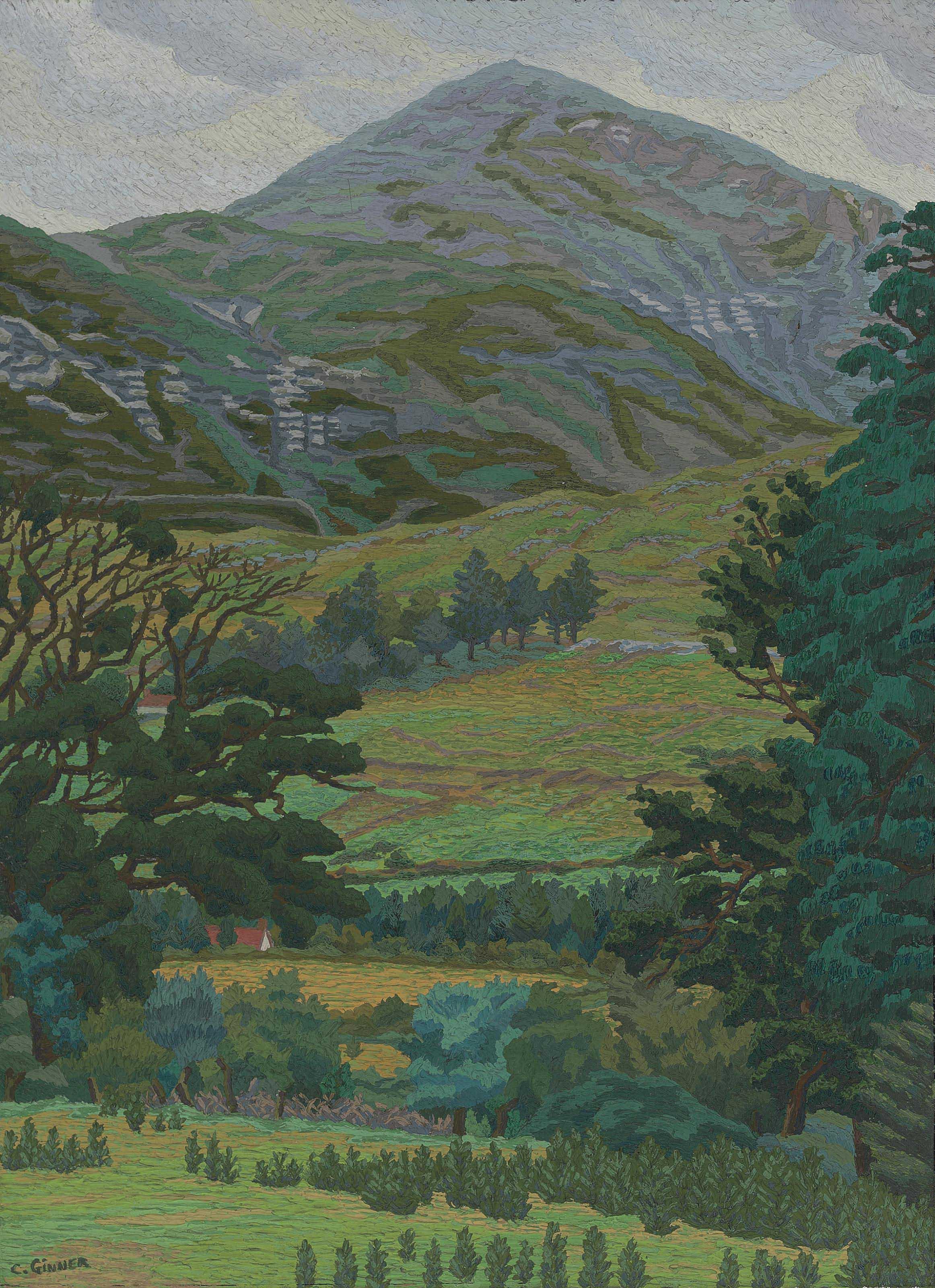Charles Ginner, A.R.A. - Slieve Donard, Donegal