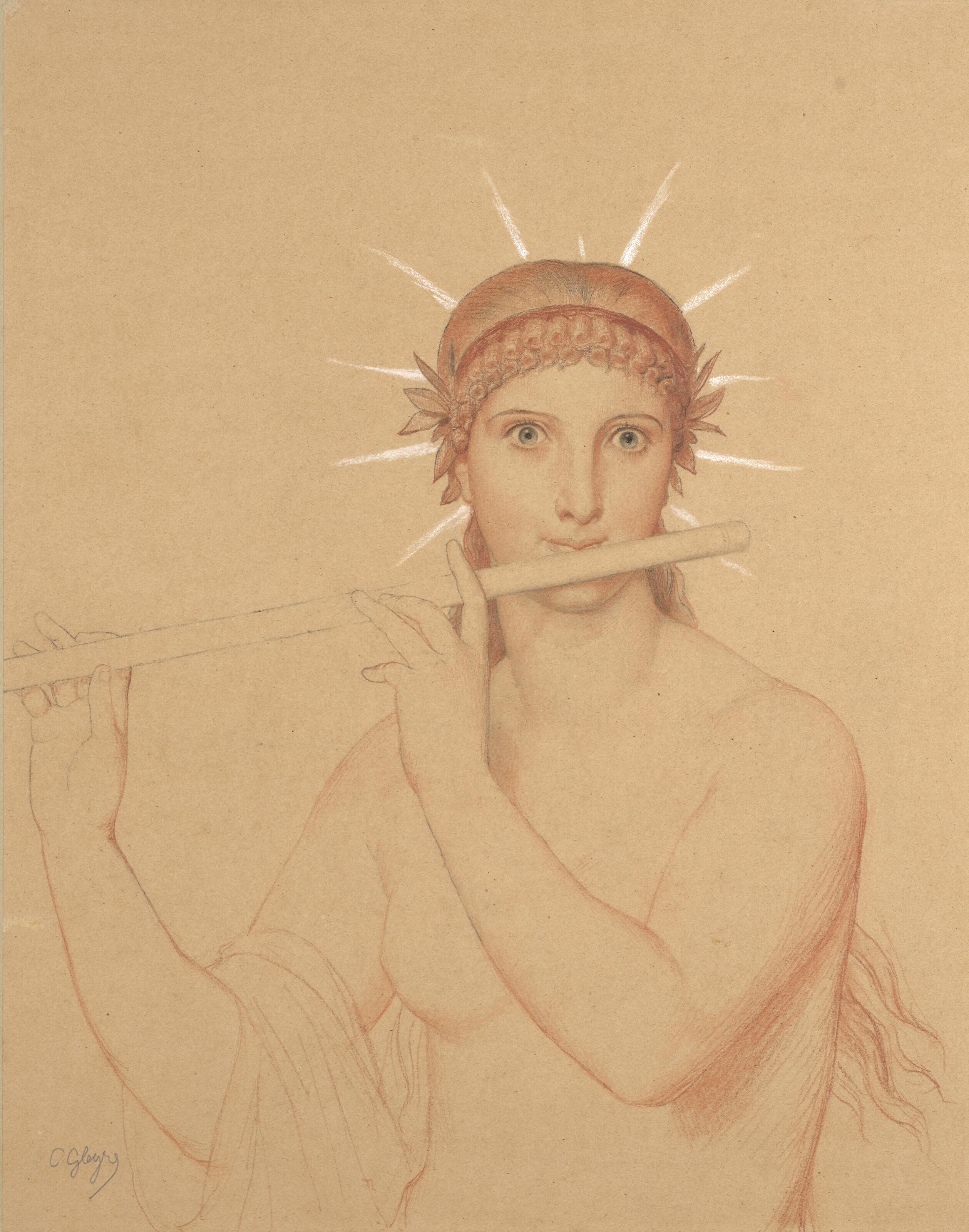 Charles Gleyre - Minerve