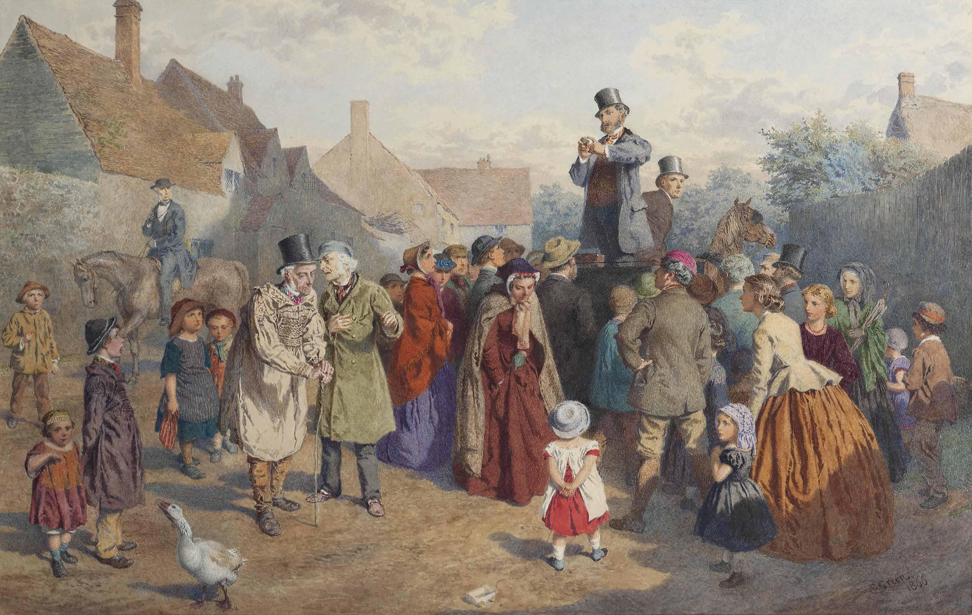 Charles Green, R.I. - The quack doctor