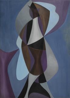 Charles Green Shaw - Abstract Form I