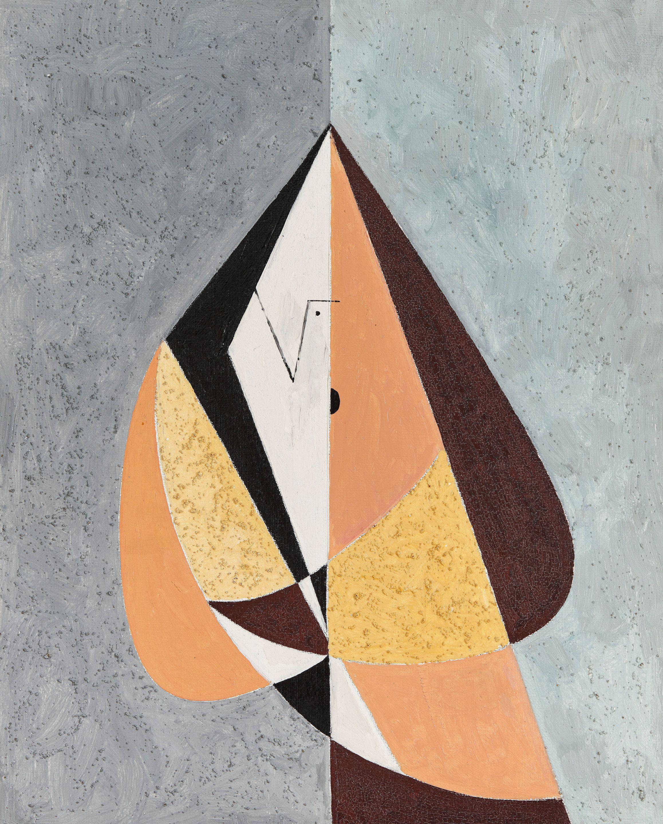 Charles Green Shaw - Folded Form 16 1/8 x 13 in. (41 x 33 cm.)