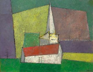 Charles Green Shaw - New England Church