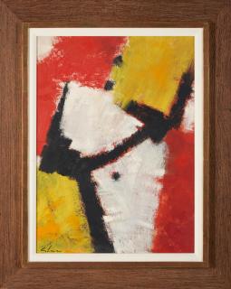 Charles Green Shaw - Puerto del Sol 30 x 22 in. (76.2 x 55.9 cm) framed 39 1/2 x 31 1/2 x 1 3/4 in.