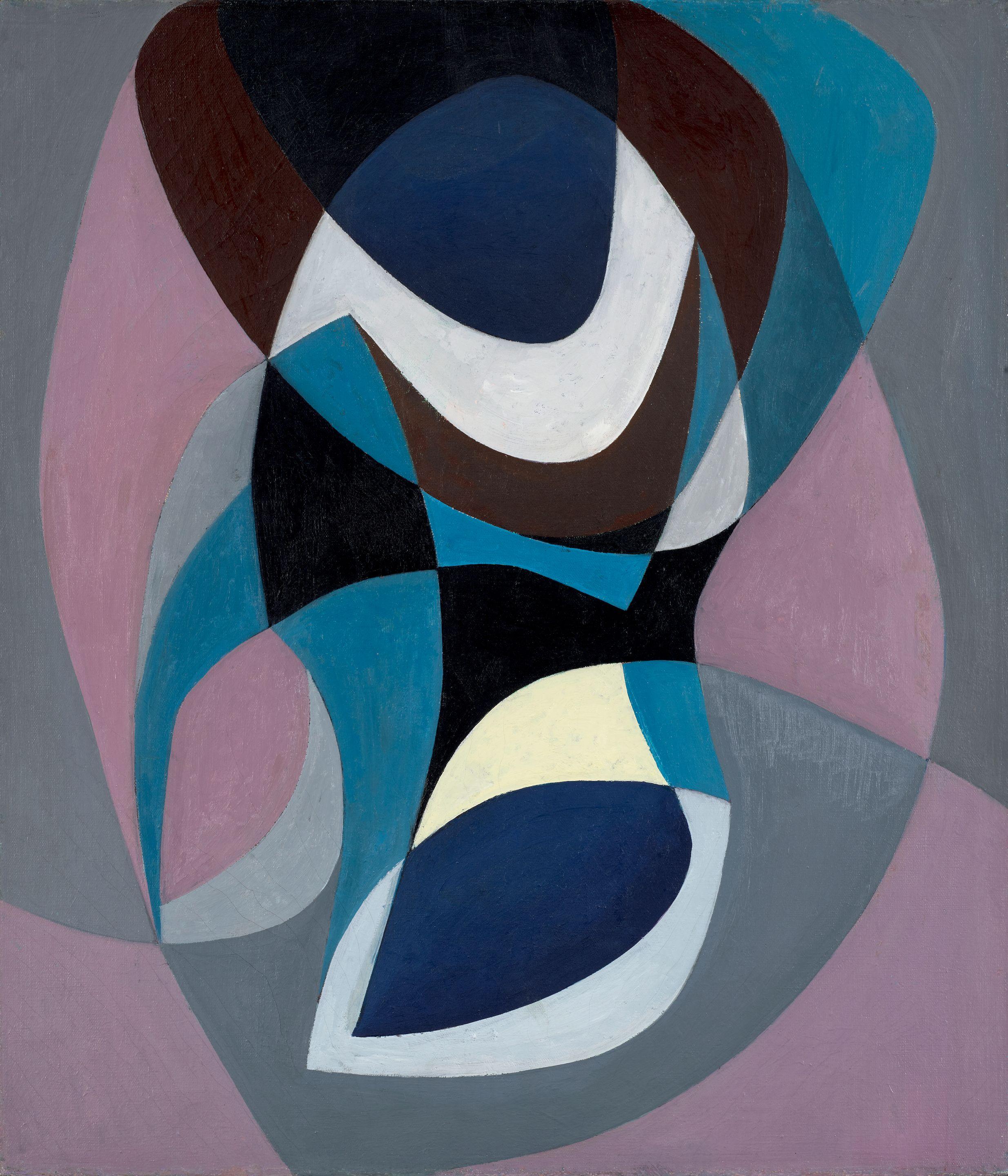 Charles Green Shaw - Untitled (Plastic Polygon Abstract Form)