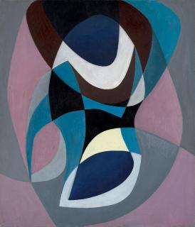 Charles Green Shaw - Untitled (Plastic Polygon Abstract Form)