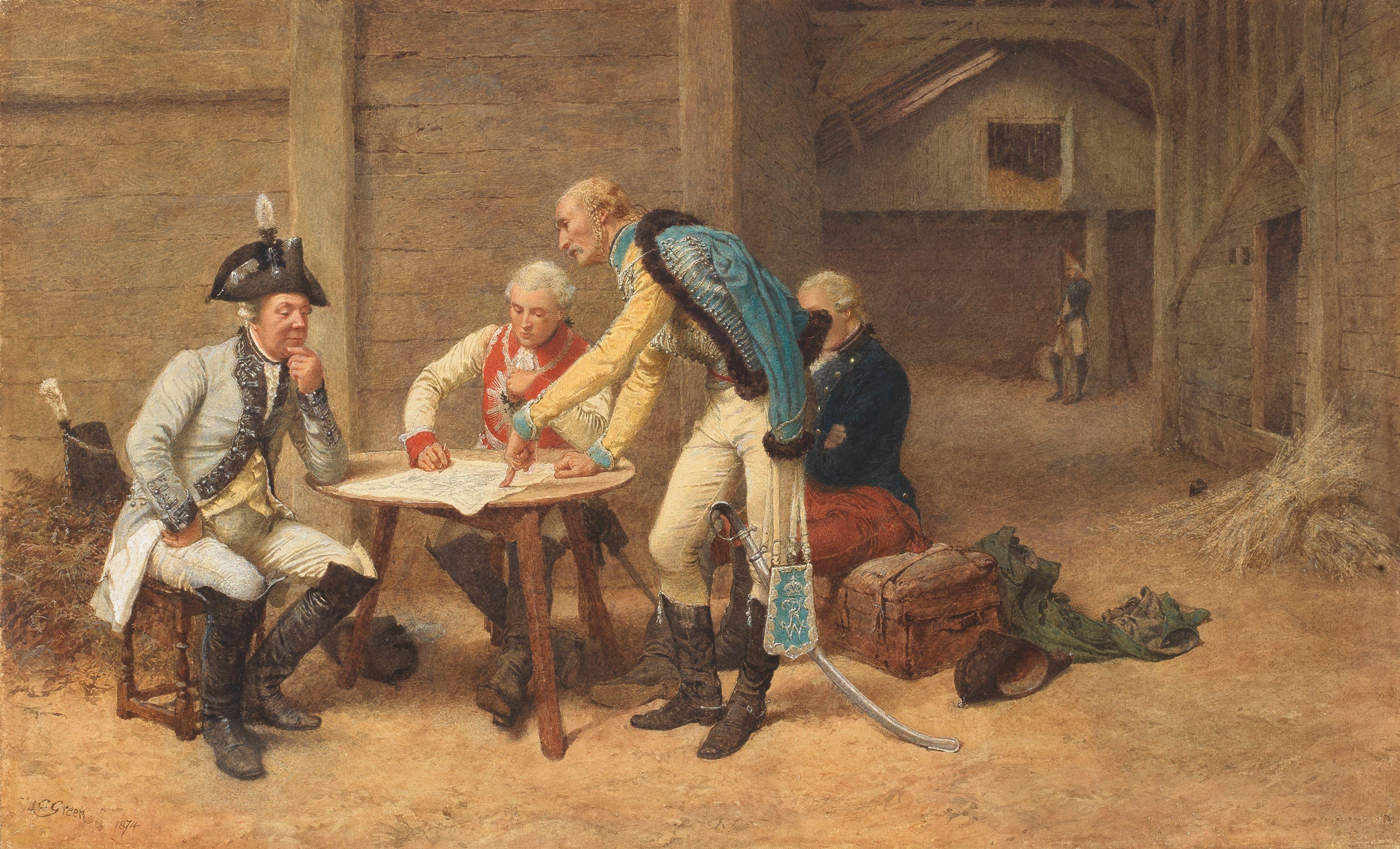 Charles Green - The council of war