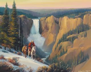 Charles H. Pabst - Down the Kaibab and Yellowstone (a group of two)