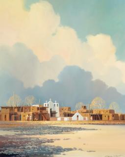 Charles H. Pabst - Mission Light (Taos Pueblo)