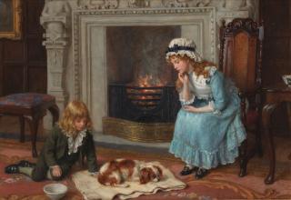 Charles Haigh-Wood - A favourite pet