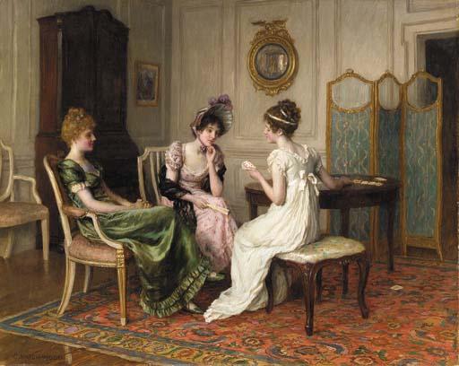 Charles Haigh-Wood - The fortune teller