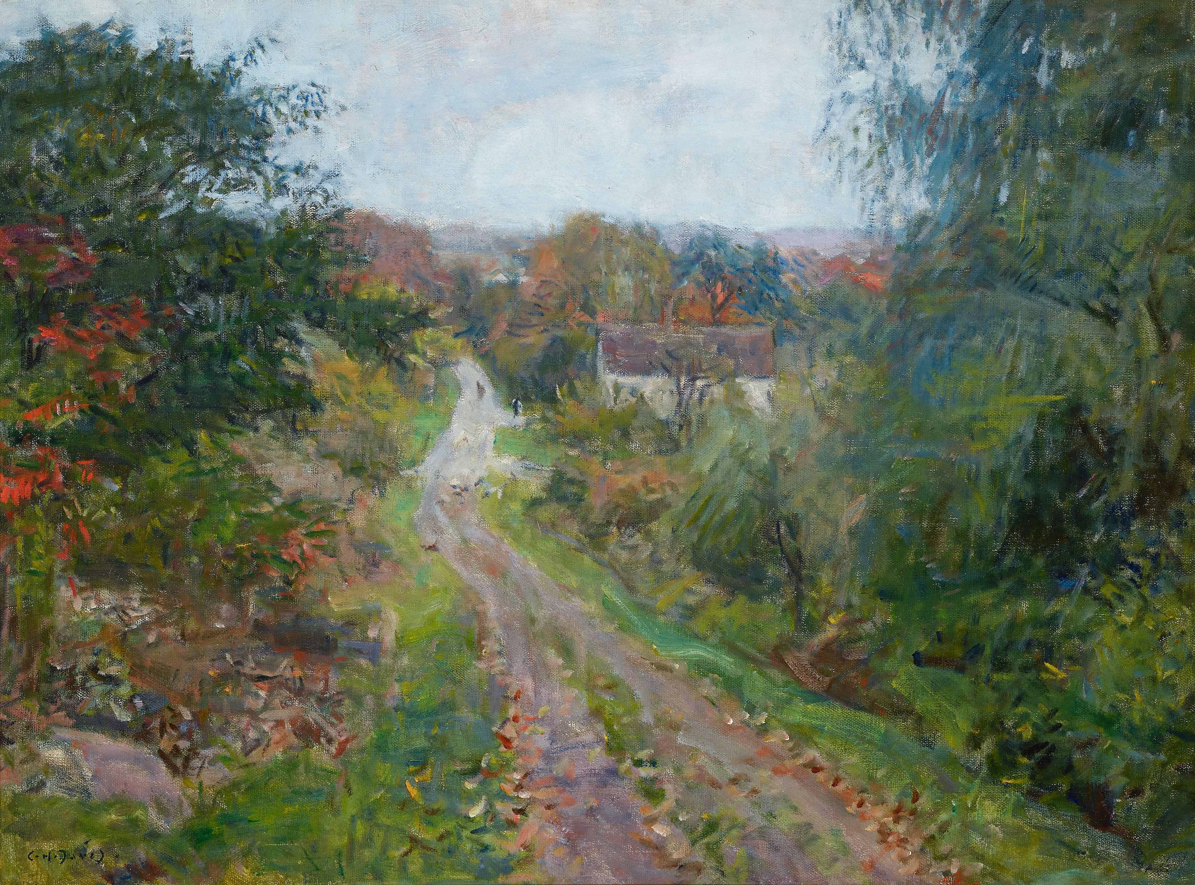 Charles Harold Davis - A Byroad in Autumn