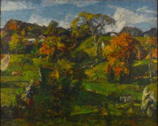 Charles Harold Davis - Autumn in Connecticut