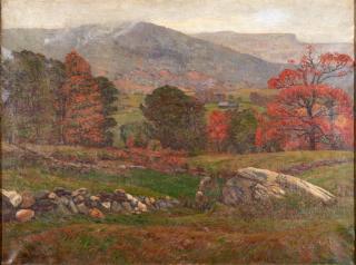 Charles Harold Davis - Autumn Pastures and Rolling Hills