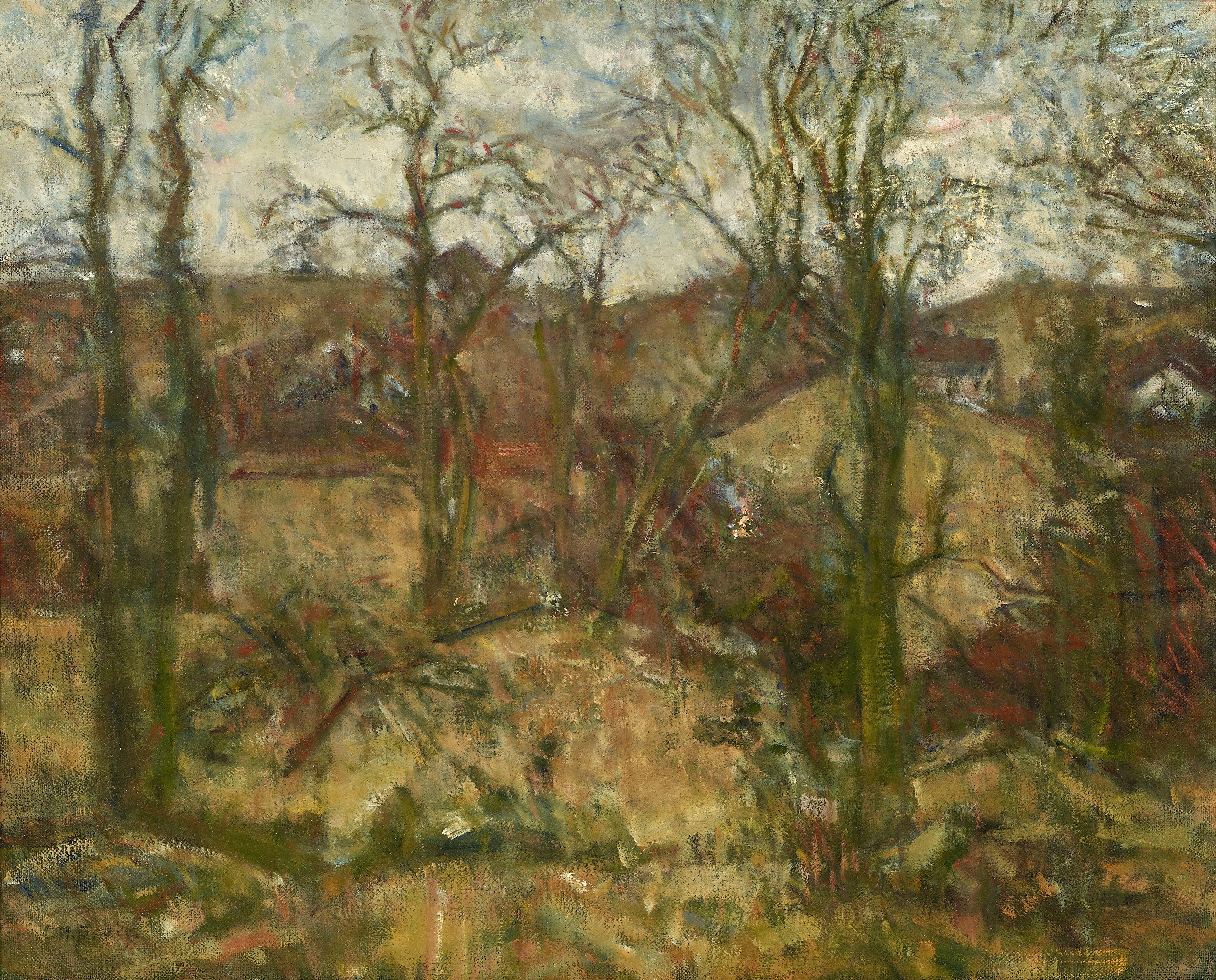 Charles Harold Davis - Below The Hill; The Turn Of The Road, Twilight (A Group Of Two)