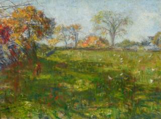 Charles Harold Davis - October Morning; The Awakening (A Group Of Two)