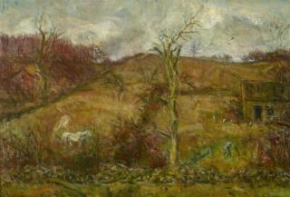 Charles Harold Davis - Winter Hillside