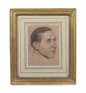 Charles Haslewood Shannon - Portrait of a gentleman, bust-length