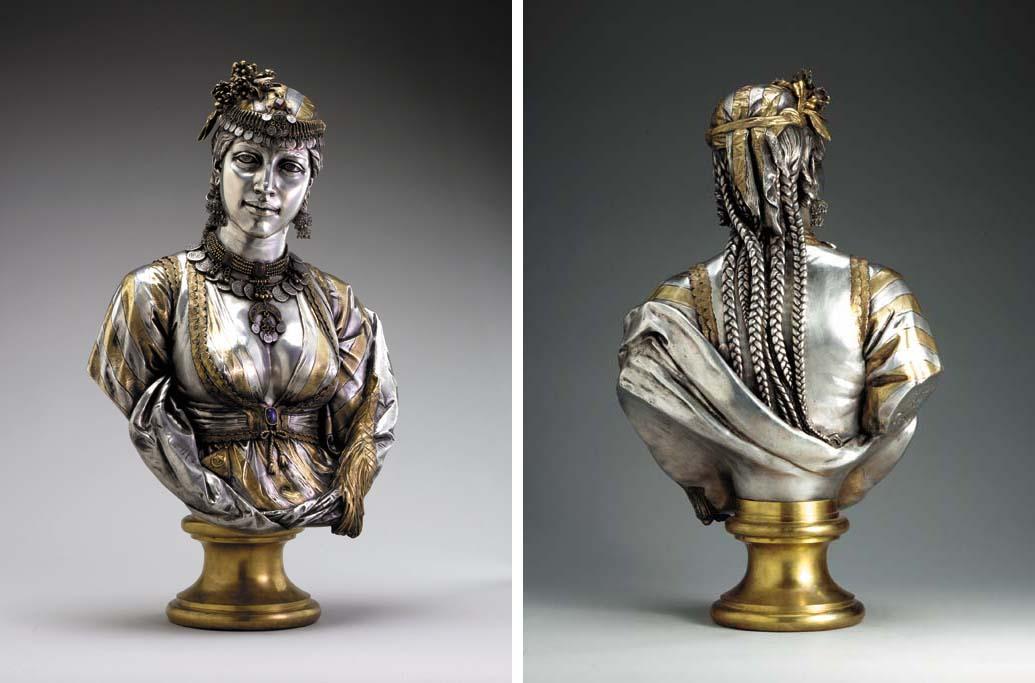 Charles-Henri-Joseph Cordier - Jeune femme fellah en costume de harem