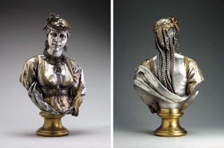 Charles-Henri-Joseph Cordier - Jeune femme fellah en costume de harem