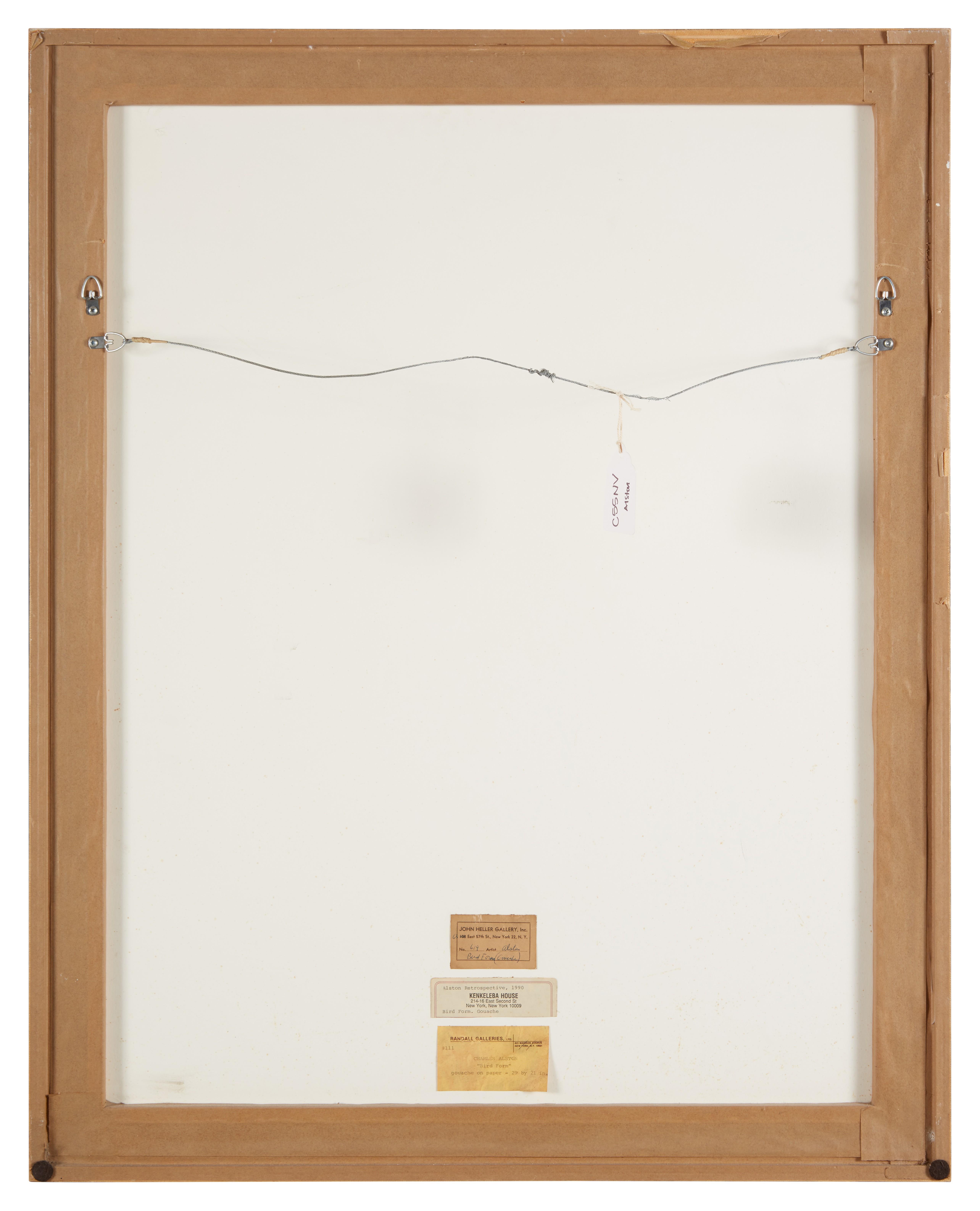 Charles Henry  Alston - Bird Form