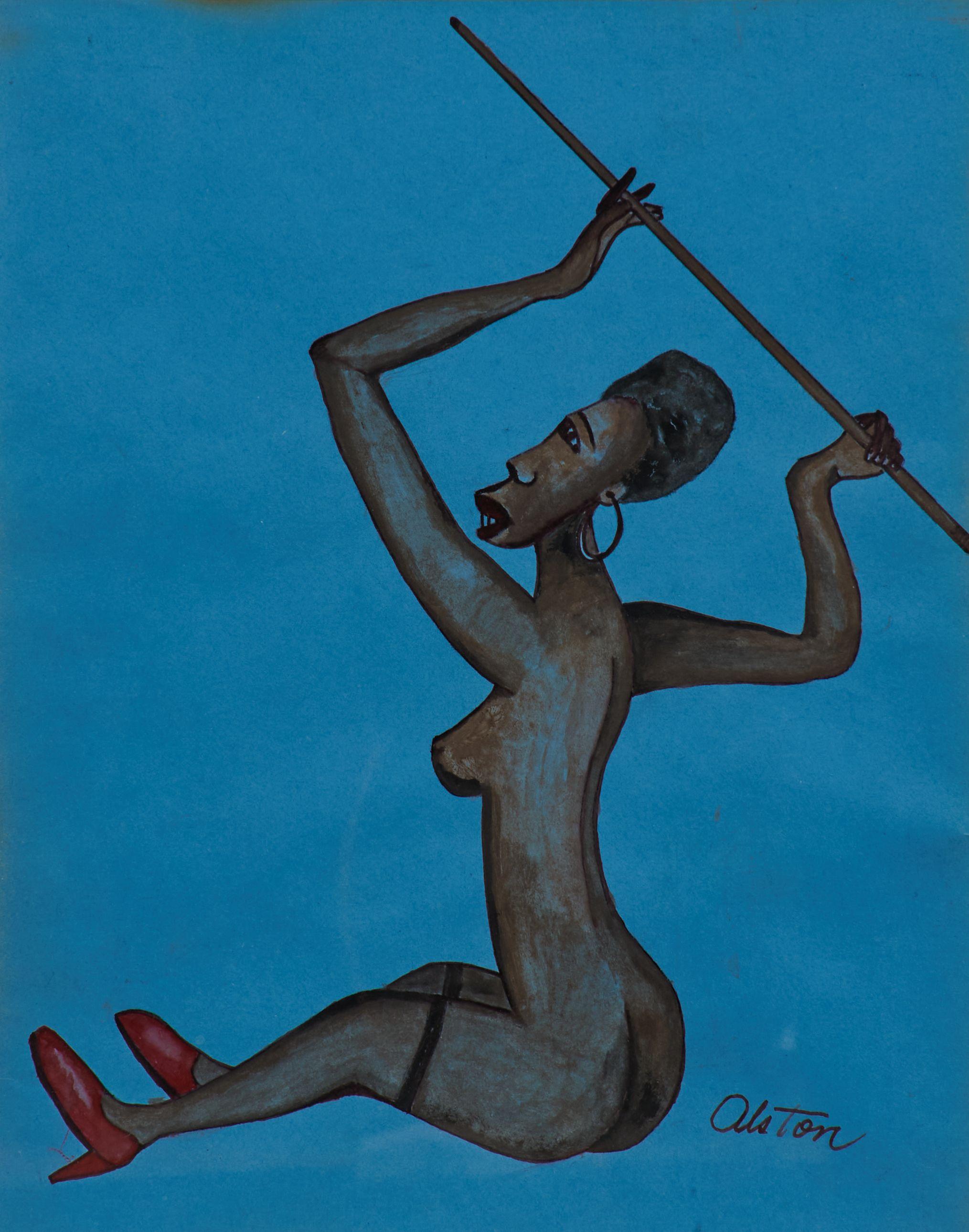 Charles Henry Alston - Seated Nude