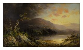 Charles Henry Chapin - Storm In The Adirondacks
