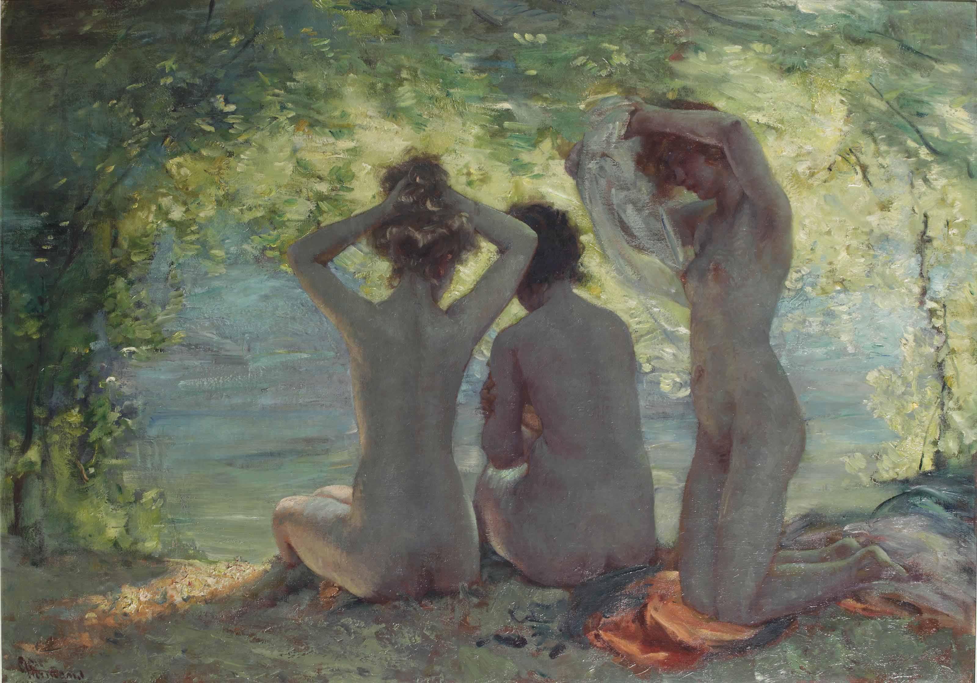 Charles Hermans - Baigneuses