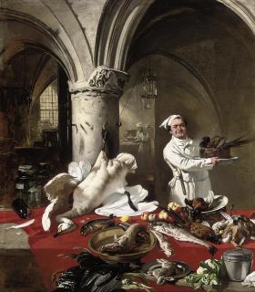 Charles Hoguet - Preparing the feast