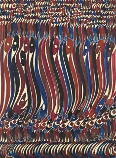 Charles Hossein Zenderoudi - Abyaneh