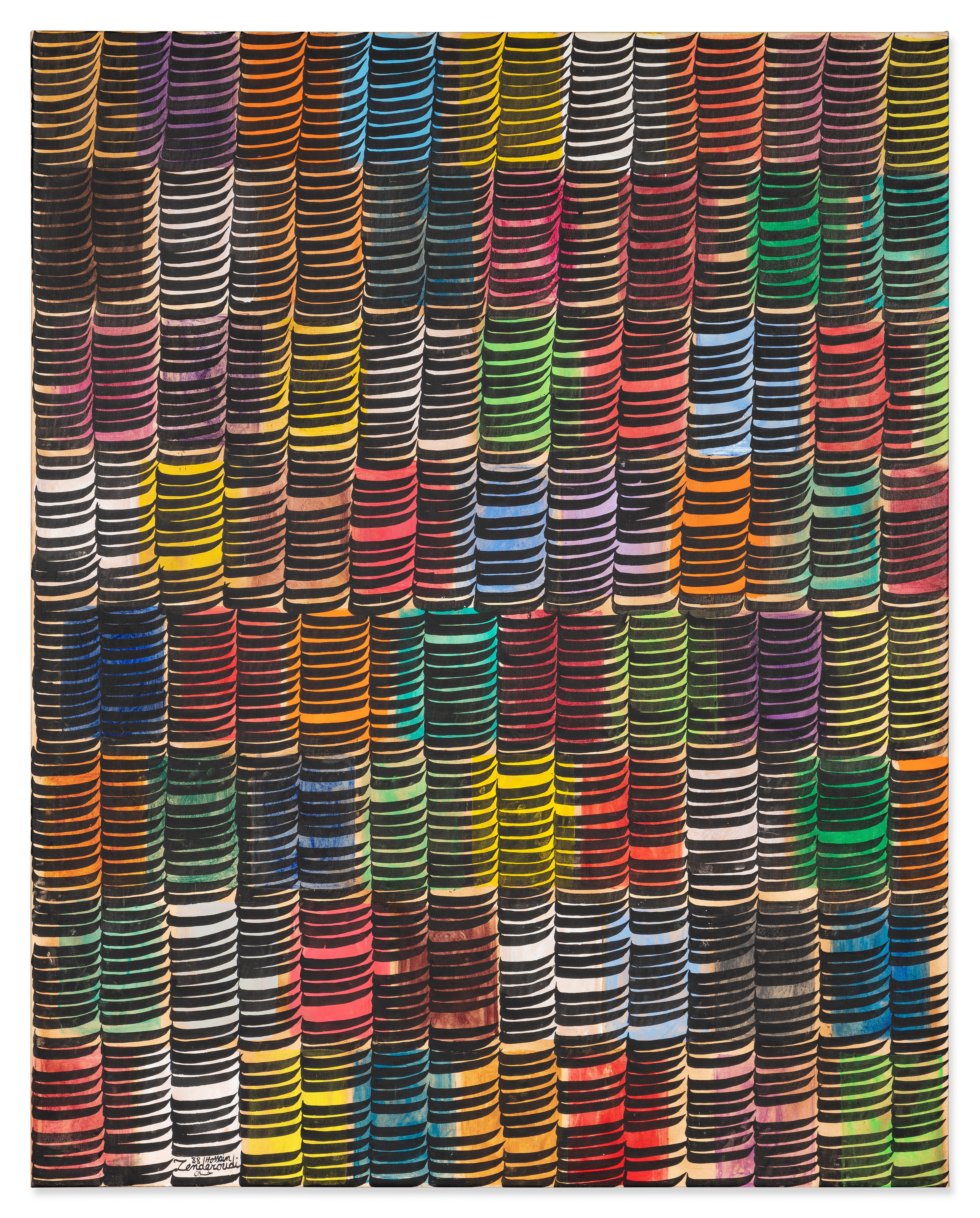 Charles-Hossein Zenderoudi - As a mirror