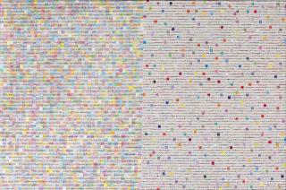 Charles Hossein Zenderoudi - DE CHAQUE CÔTÉ, LES ETOILES FUSENT