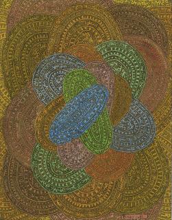 Charles Hossein Zenderoudi - Sans titre