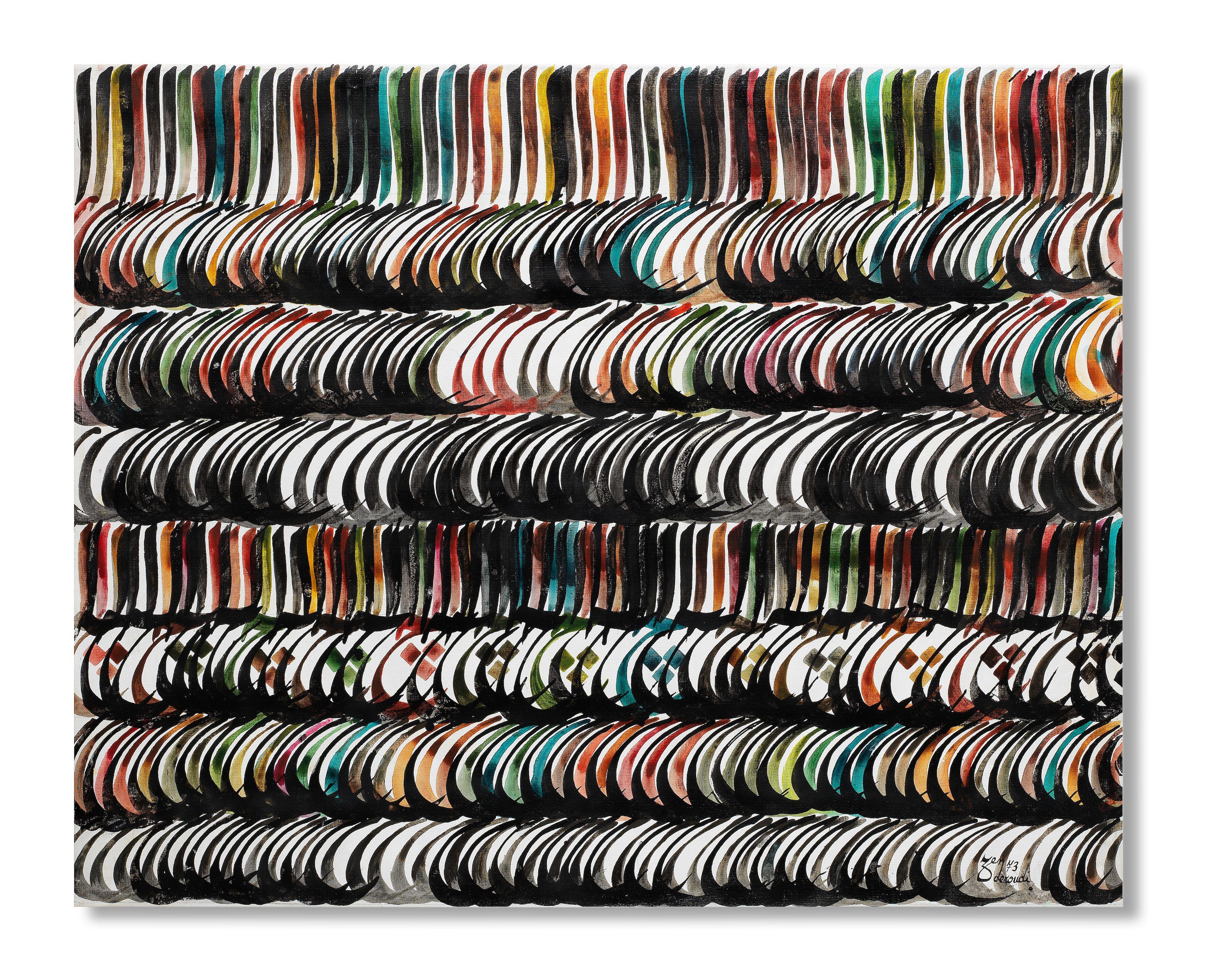 Charles Hossein Zenderoudi - TCHE+PANGOM