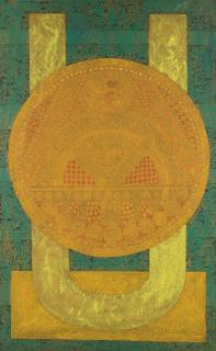 Charles Hossein Zenderoudi - Untitled