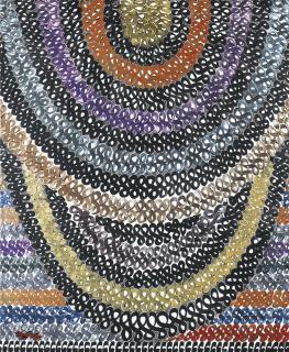 Charles Hossein Zenderoudi - Voute Azurée